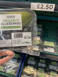 Blueberries - organic or conventional?