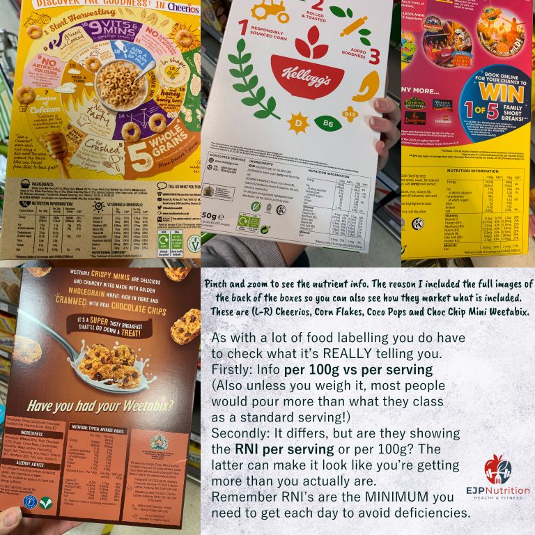 Breakfast Cereal - Fortified Foods - EJP Nutrition
