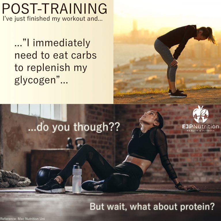 Post-Training Nutrition - EJP Nutrition