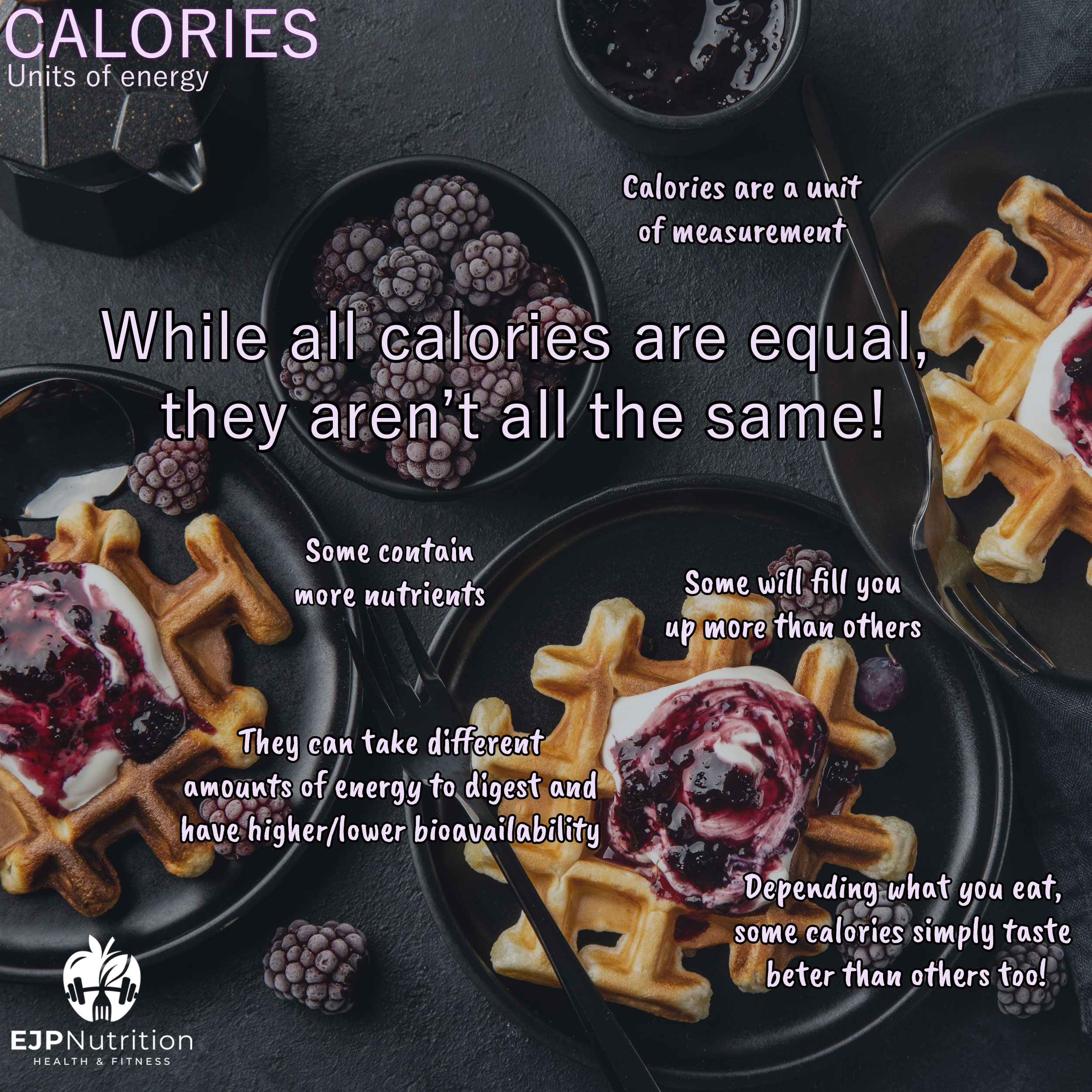 Calories - EJP Nutrition